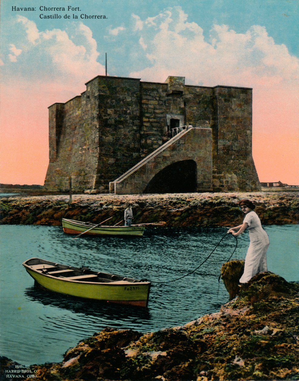 Chorrera Tower, Havanna, Kuba, c1920 av Unbekannt