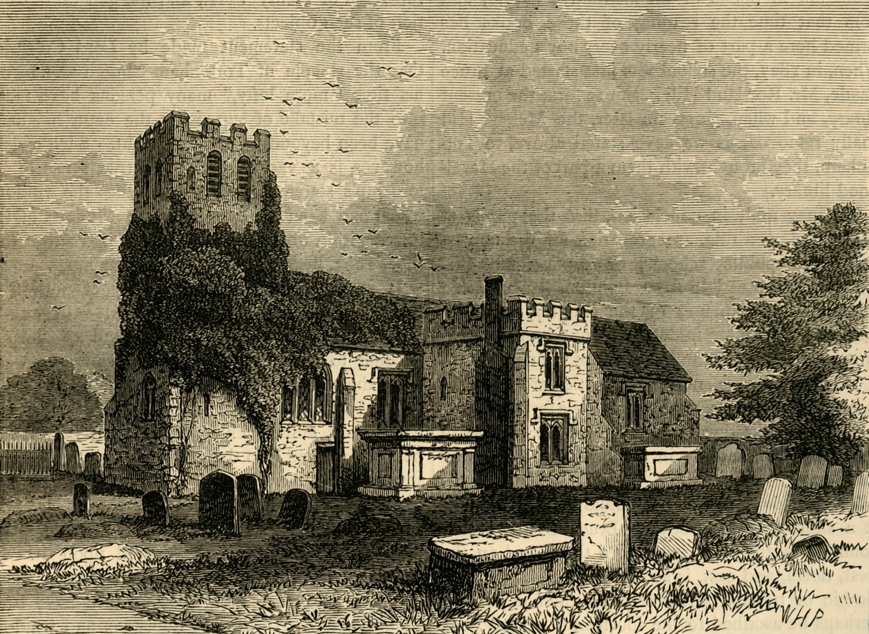 Tottenham Church, c1876. av Unbekannt