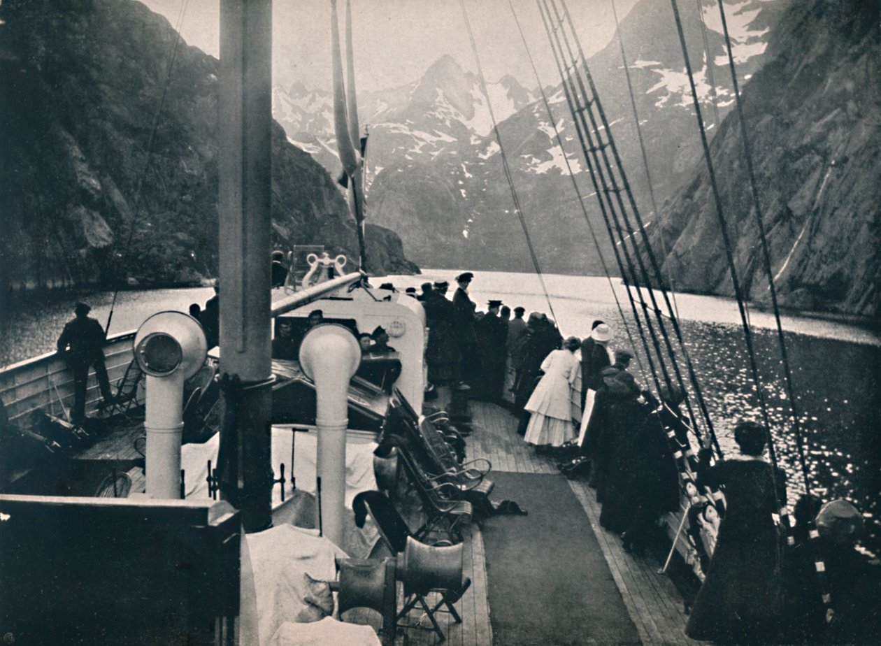Turistångare i Troldfjorden, 1914. av Unbekannt