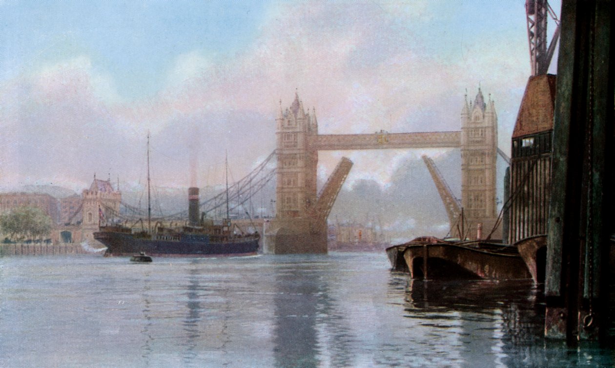Tower Bridge, London, c1930-talet av Unbekannt