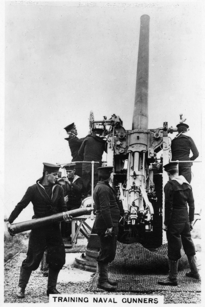Utbildning av sjöskyttar, Whale Island, Portsmouth, Hampshire, 1937 av Unbekannt