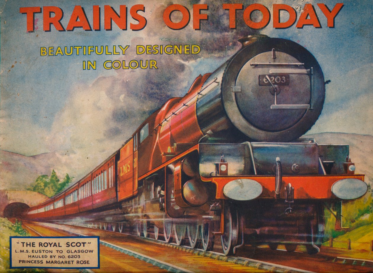Dagens tåg: The Royal Scot, L.M.S. Euston till Glasgow, 1940 av Unbekannt