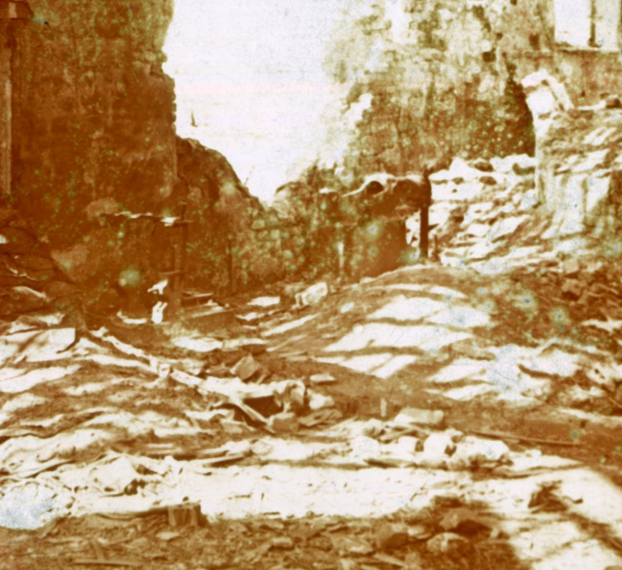 Skyttegravar, Pervijze, Flandern, Belgien, c1914-c1918 av Unbekannt