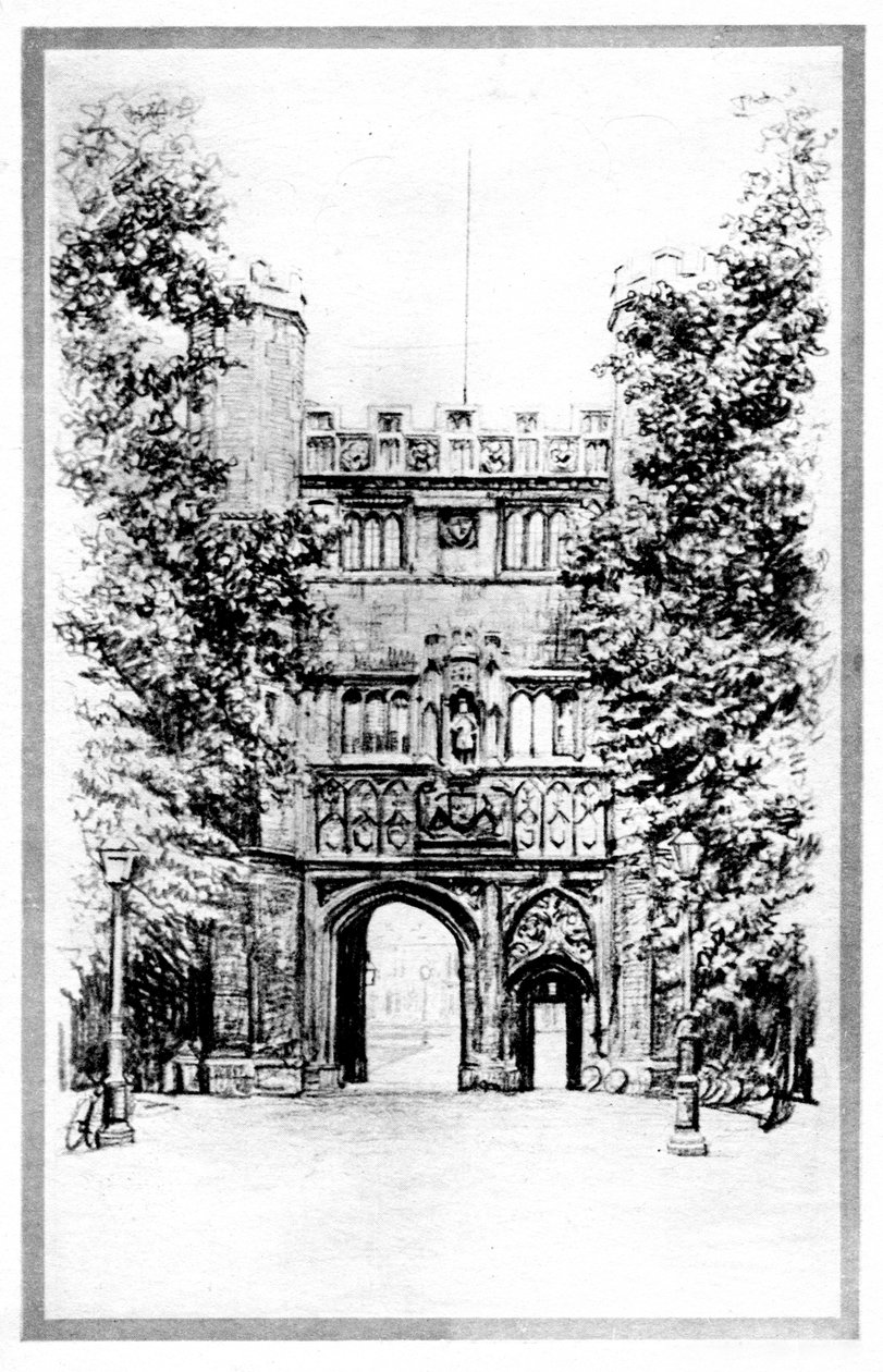 Trinity College, Cambridge, tidigt 1900-tal av Unbekannt