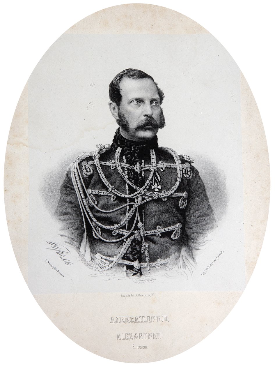 Tsar Alexander II av Ryssland, 1860-talet av Unbekannt