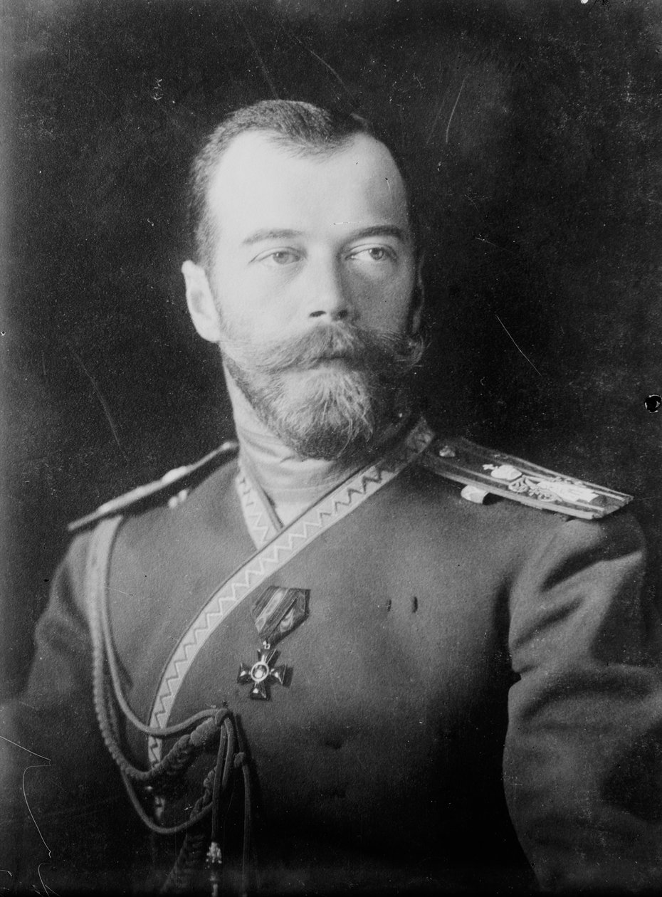 Tsar Nikolaj II av Ryssland, 1909. av Unbekannt