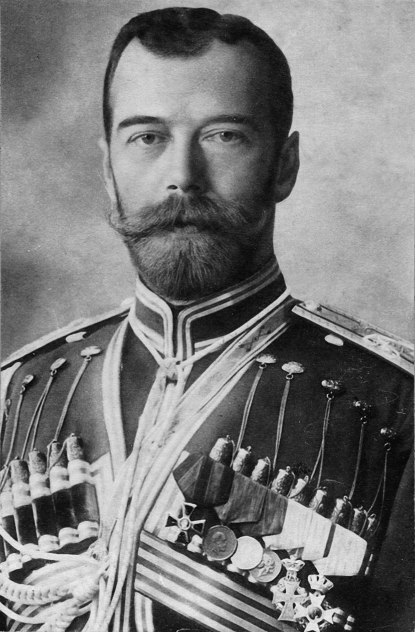 Tsar Nikolaj II av Ryssland, ca 1900 av Unbekannt