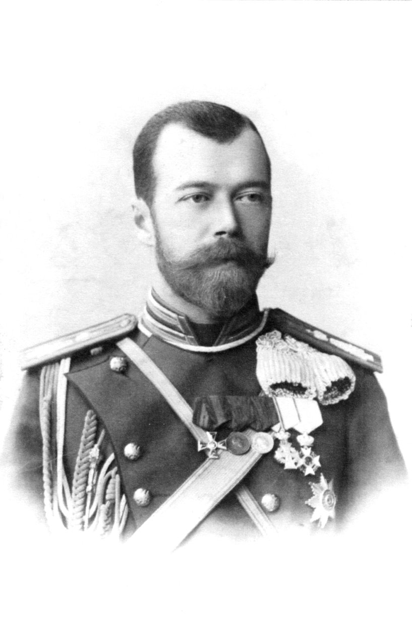 Tsar Nikolaj II av Ryssland, ca 1900 av Unbekannt