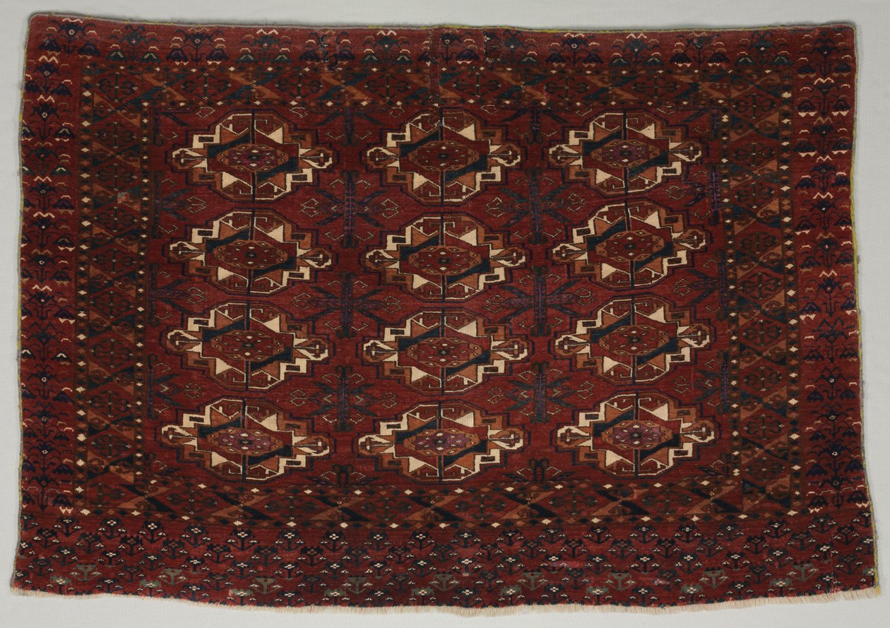 Turkmensk väska, 1800-tal. av Unbekannt