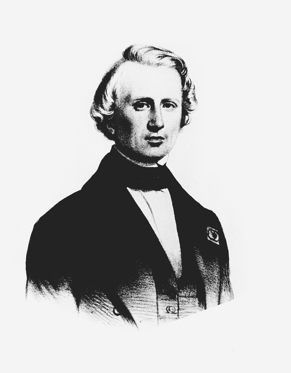 UJJ Leverrier, fransk astronom som beräknade positionen för planeten Neptunus 1846 c1850 av Unbekannt