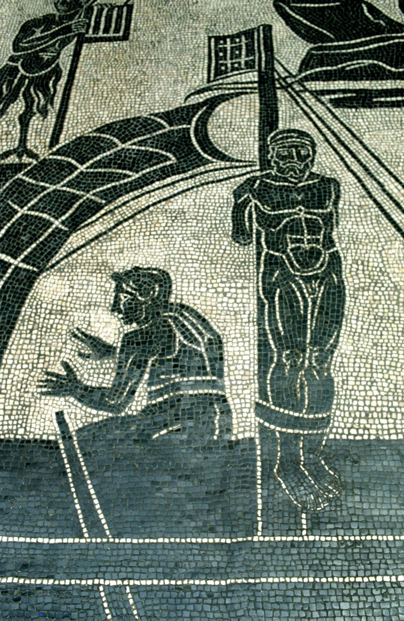 Ulysses och sirenerna, 200-talet e.Kr av Unbekannt
