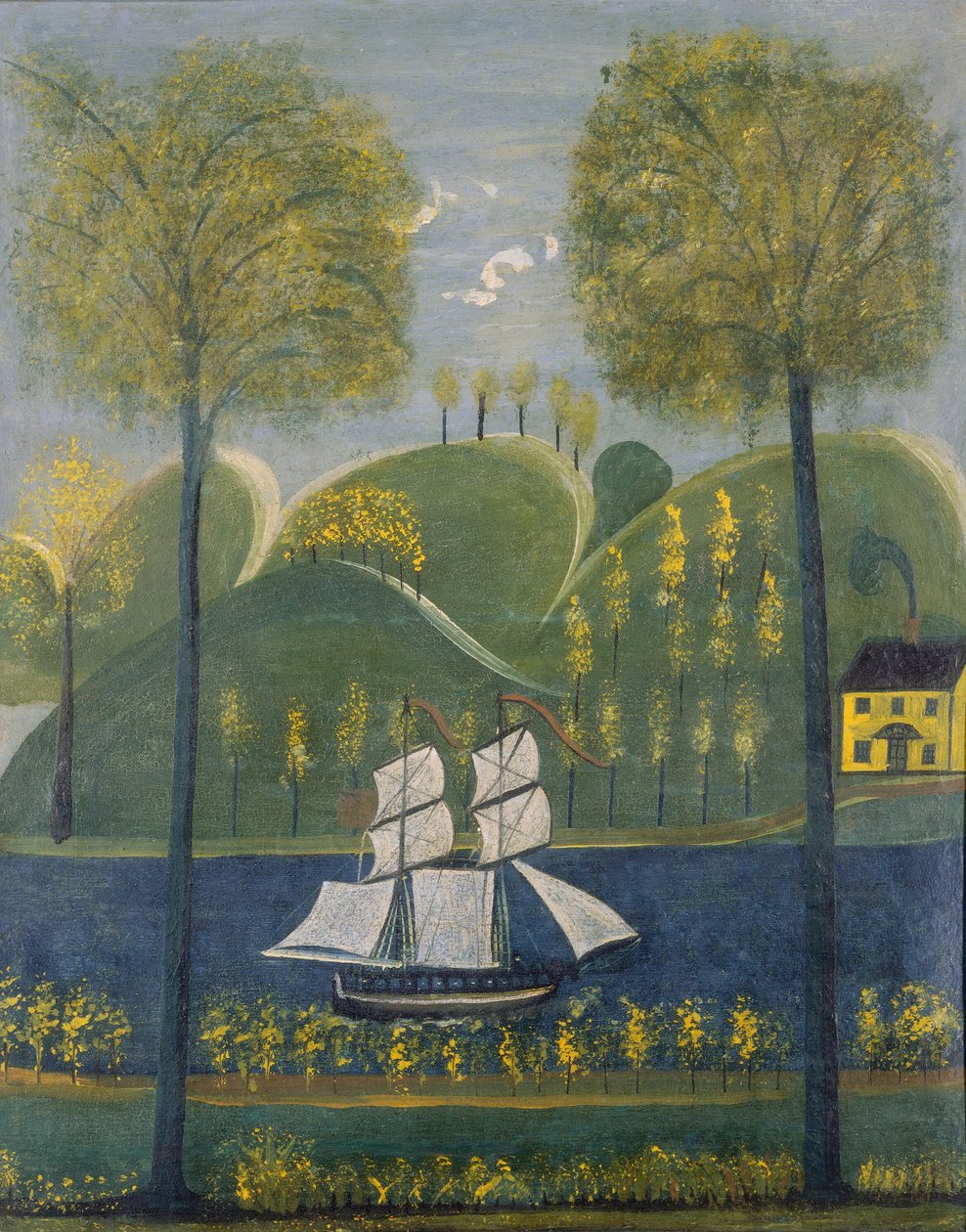 Under Full Sail, andra kvartalet 1800-talet. av Unbekannt