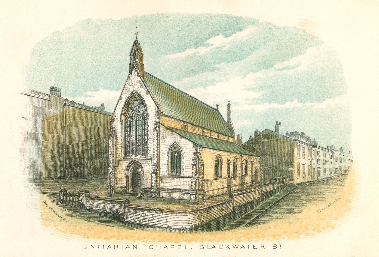 Unitarian Chapel, Rochdale, 1876 av Unbekannt