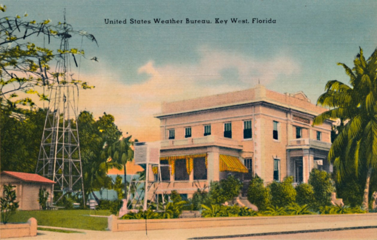 United States Weather Bureau, Key West, Florida, c1940-talet av Unbekannt