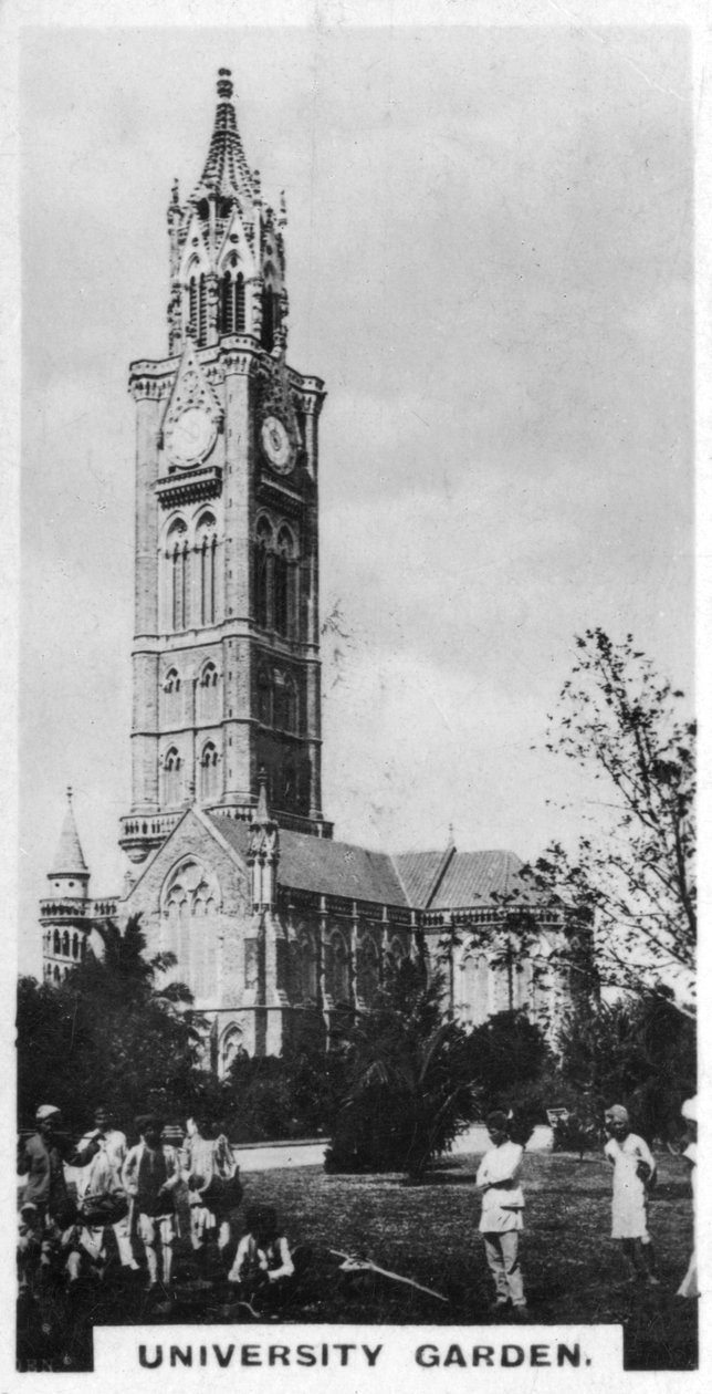 University Garden, Bombay, Indien, c1925 av Unbekannt
