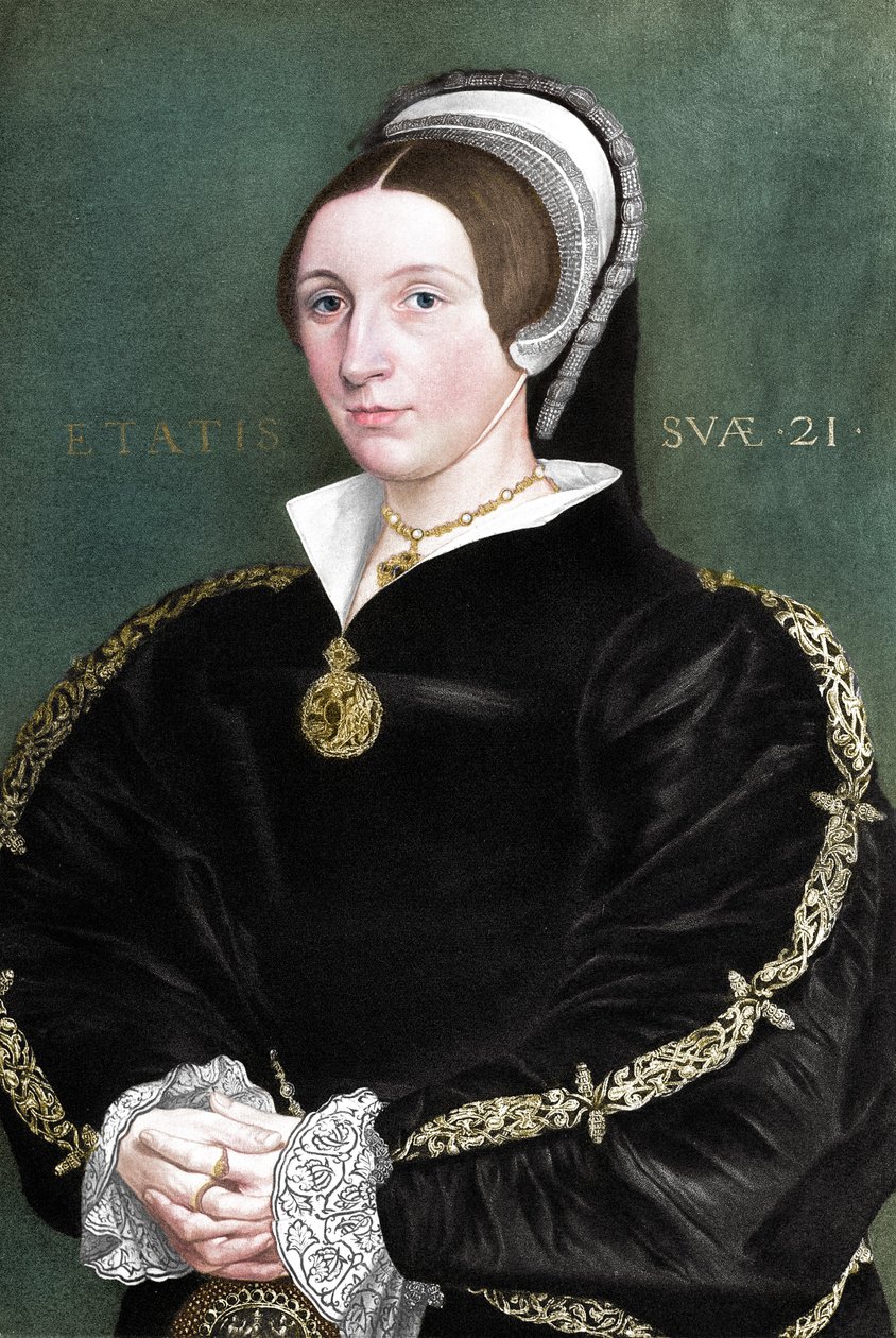 Okänd kvinna som tidigare troddes vara Catherine Howard, 1902 av Unbekannt
