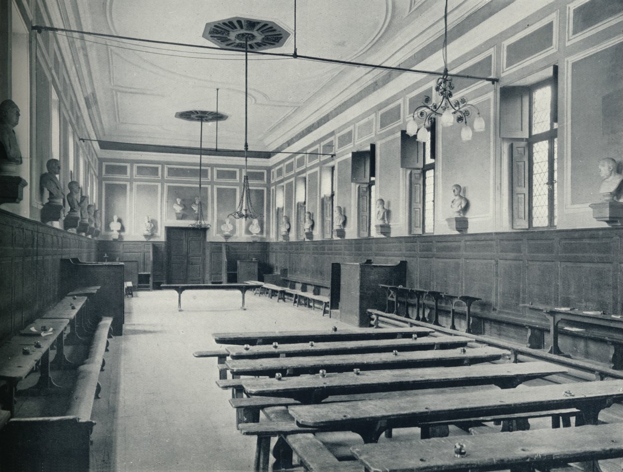 Övre skolan, Looking South, 1926 av Unbekannt