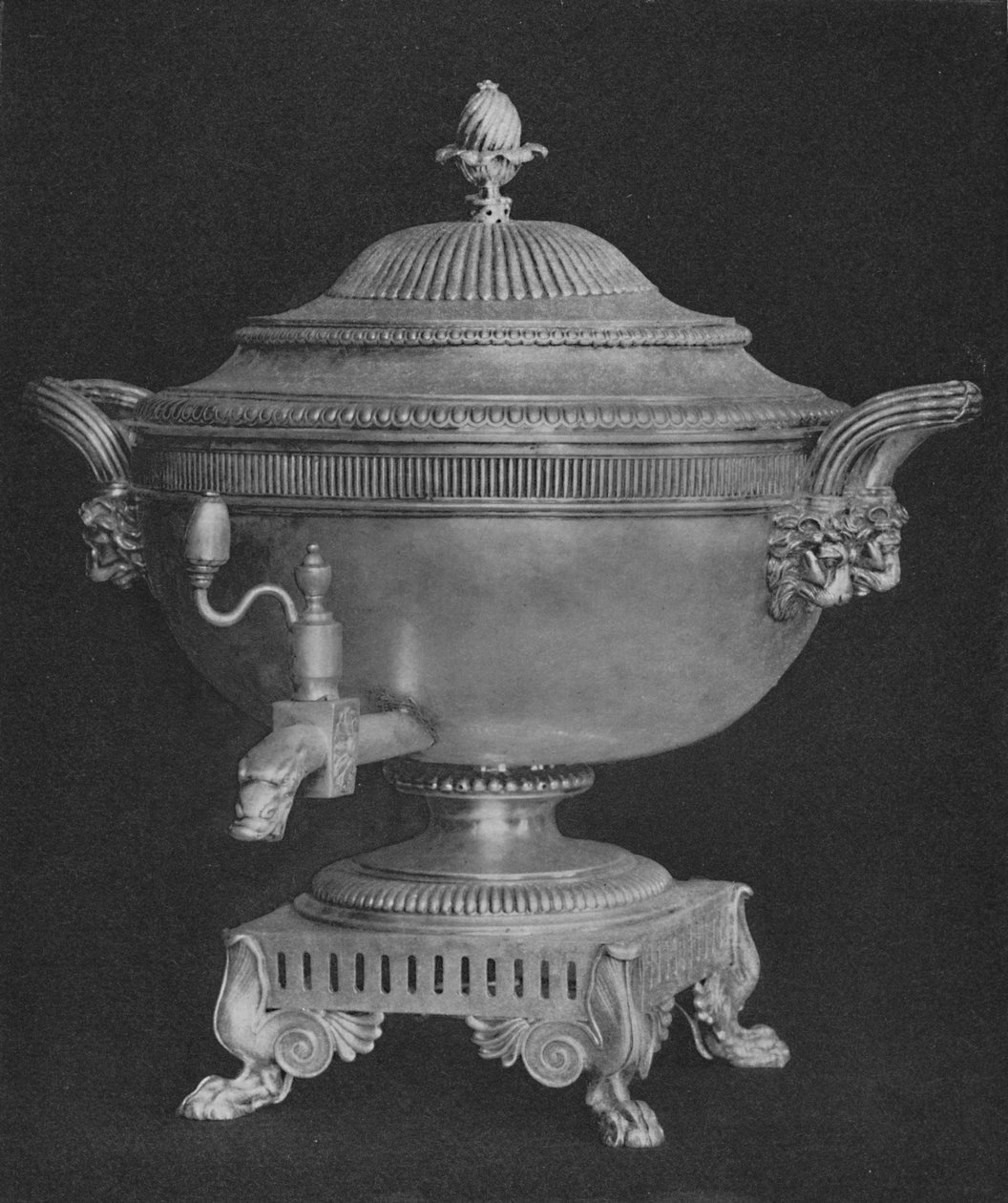 Urna överlämnad till Thomas Backhouse av Committee on American Captures 1806, 1928 av Unbekannt
