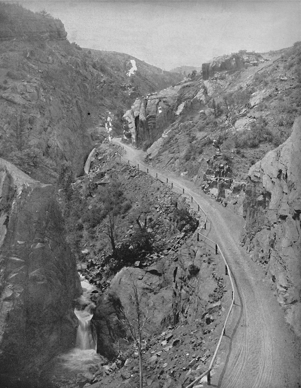 Ute Pass, Colorado, c1897. av Unbekannt