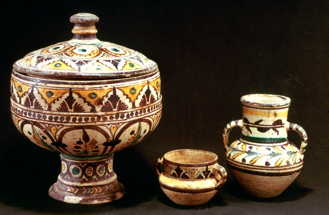 Redskap, krukor, Tunisien 1800-talet av Unbekannt