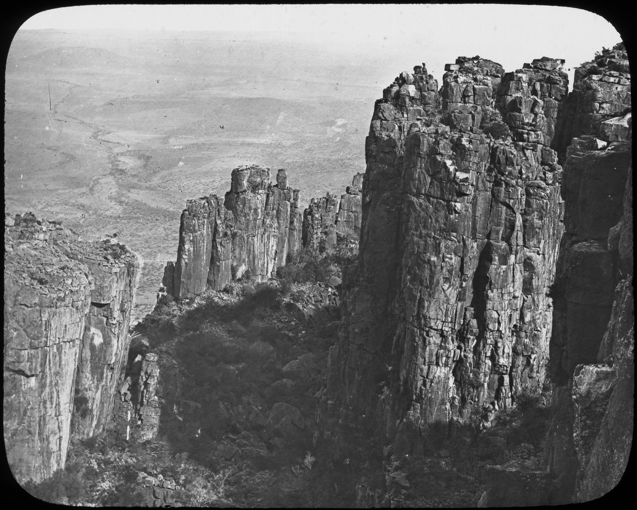 Valley of Desolation, Sydafrika, c1890 av Unbekannt