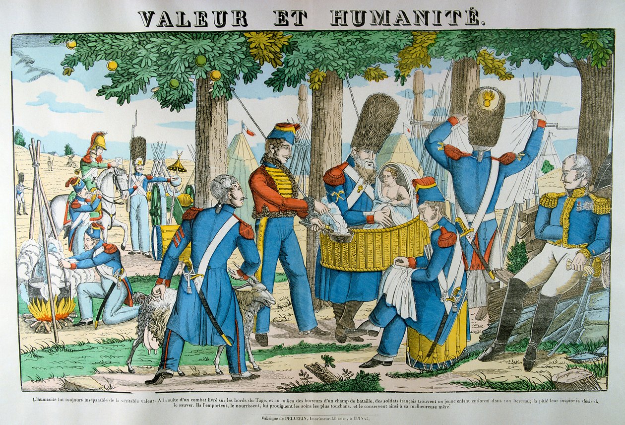 Värde och mänsklighet, 1800-talet av Unbekannt