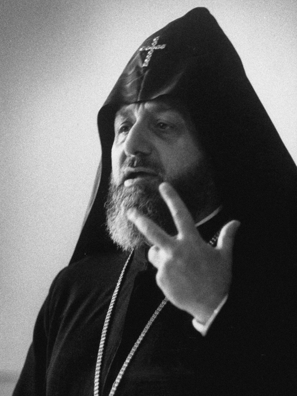 Vazgen I, överste patriark och katoliker av alla armenier av Unbekannt