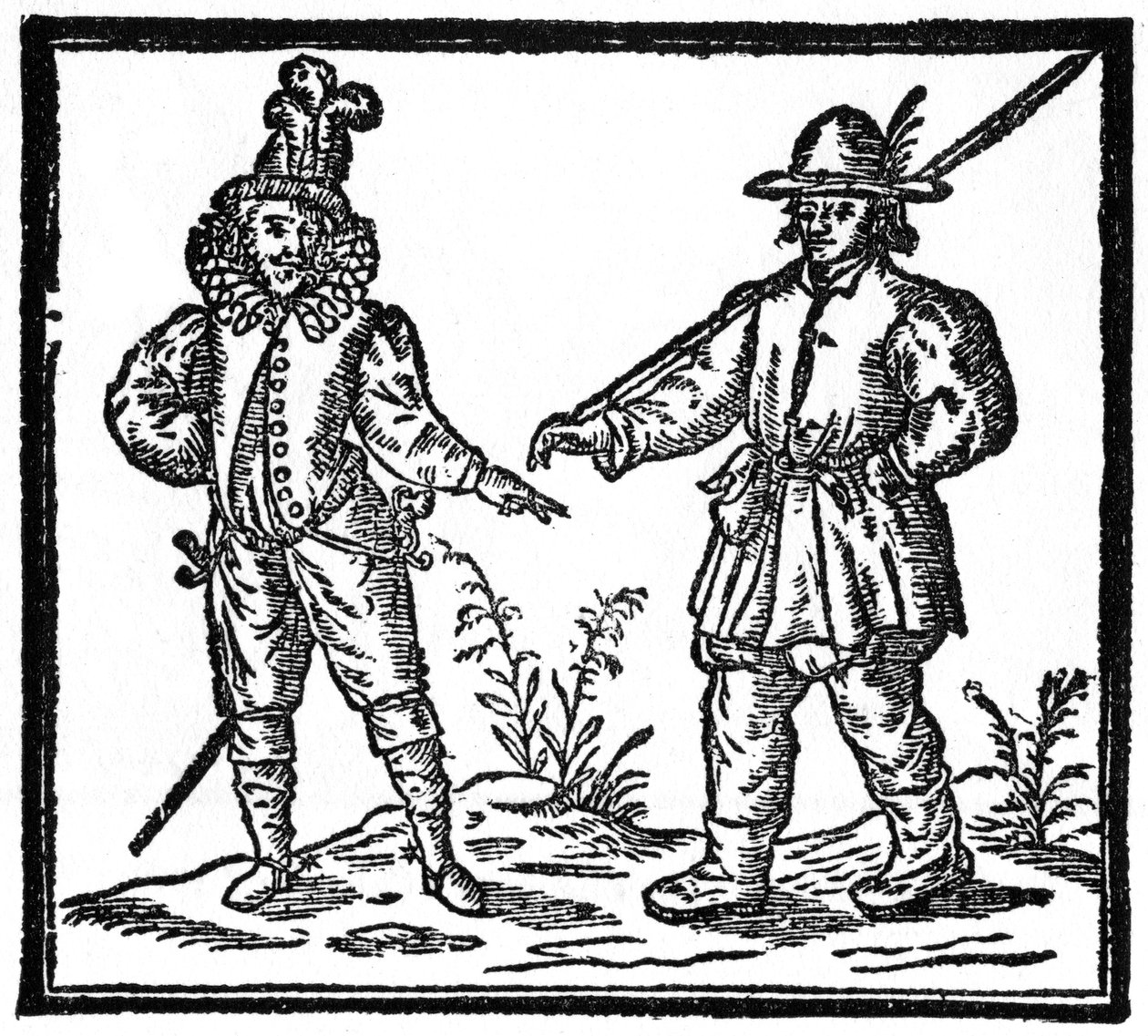 Byxor i sammet och tyg, 1592, 1910 av Unbekannt