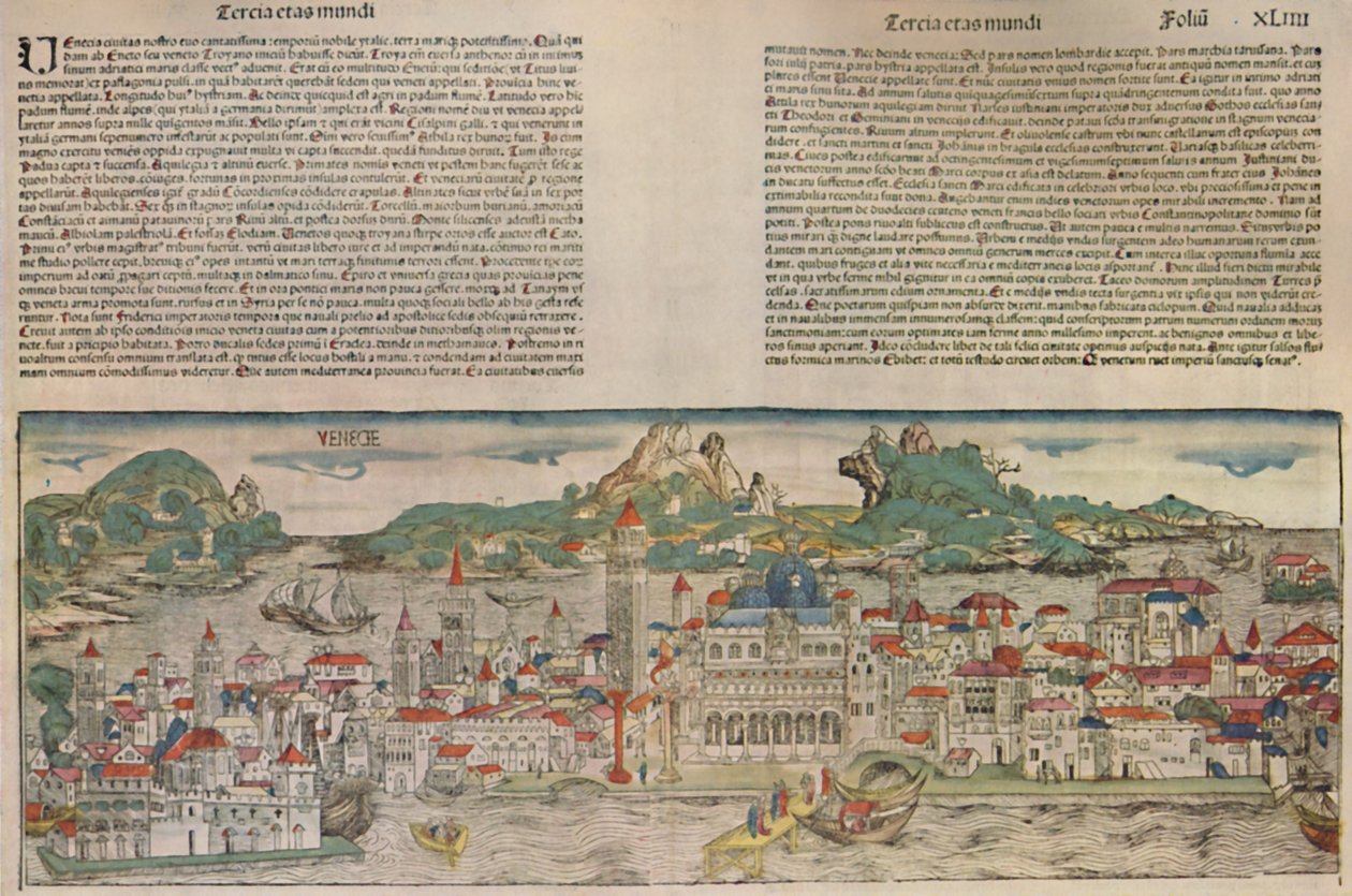 Venedig 1493, 1925. av Unbekannt