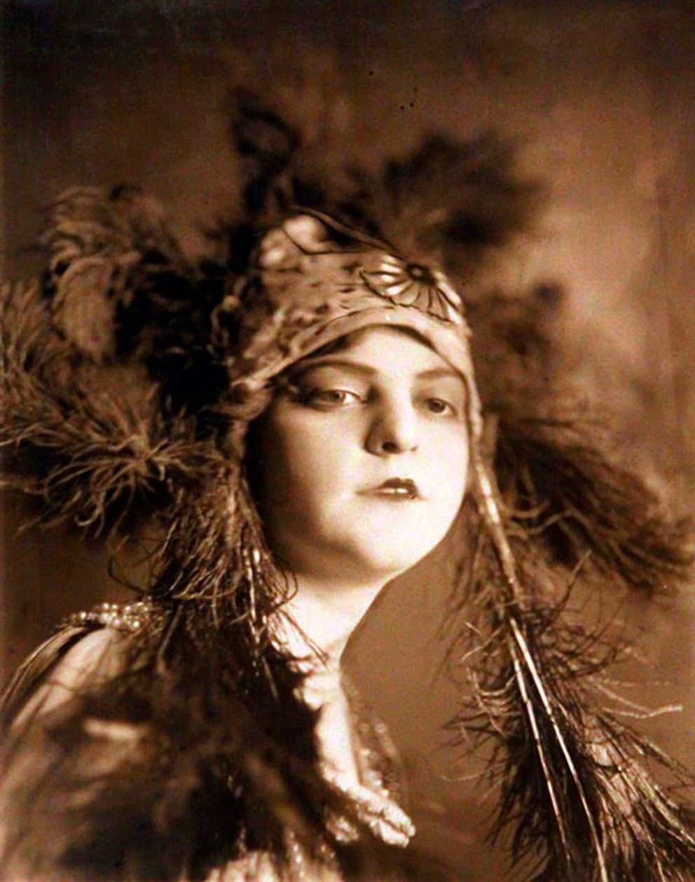 Vera Nemchinova, rysk balettdansös, 1910-talet av Unbekannt