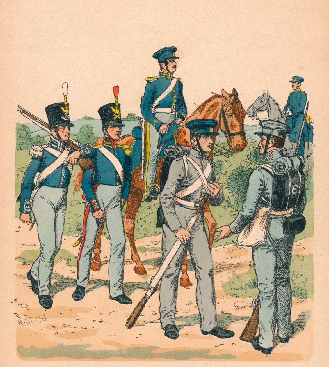 Nordamerikas USA, 1821-1835 av Unbekannt
