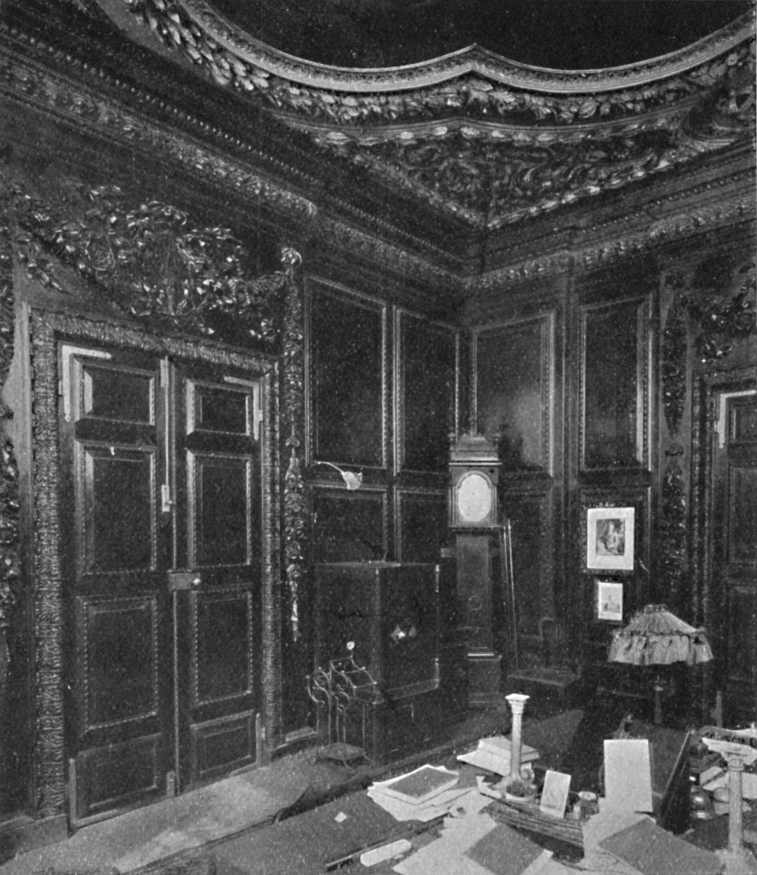 Vestry of St. Lawrence Jewry, med snideri av Grinling Gibbons, 1903 av Unbekannt