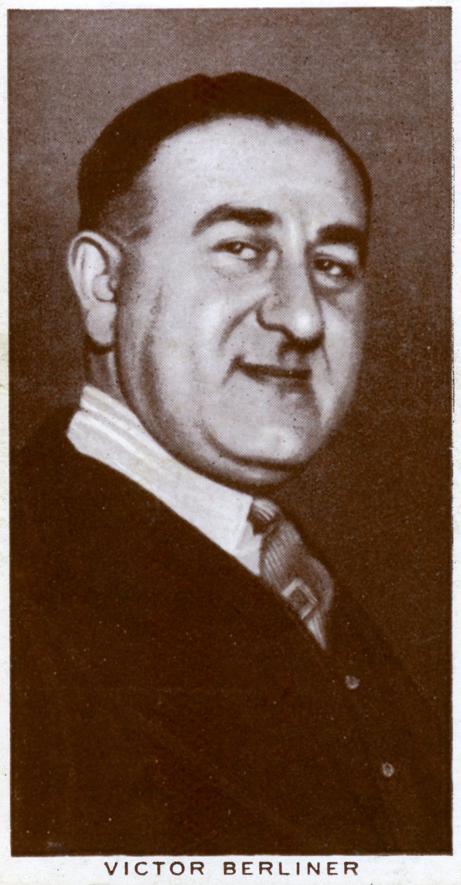 Victor Berliner, boxningspromotor och manager, 1938 av Unbekannt