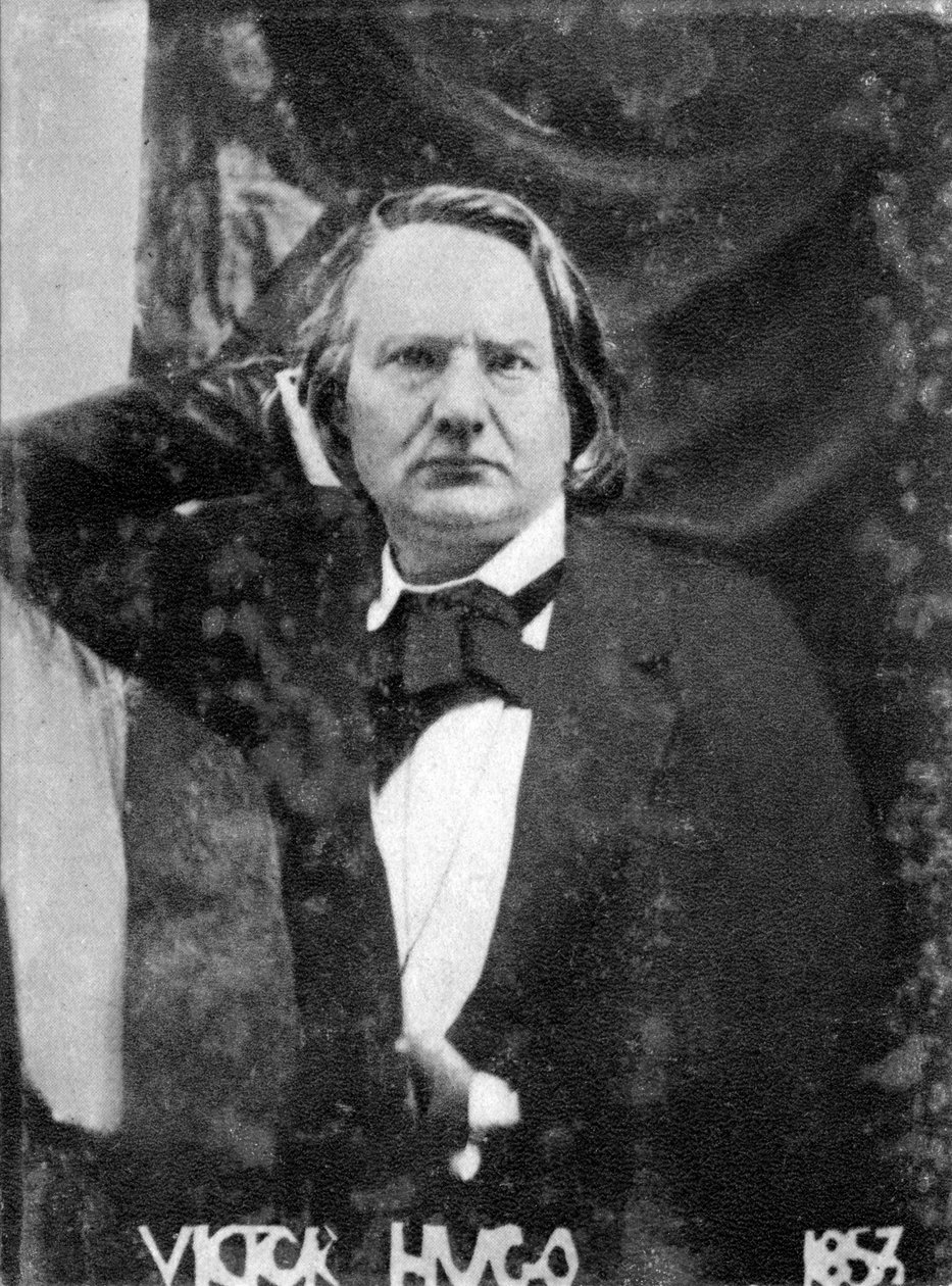 Victor Hugo, fransk poet, dramatiker och romanförfattare, 1853 av Unbekannt
