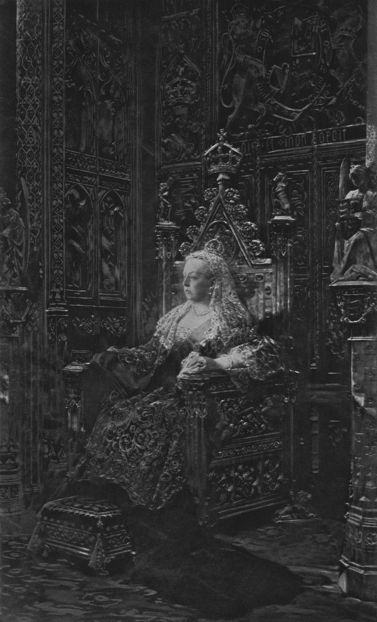 Queen Victoria Empress, Victoria, Queen and Empress, 1901 av Unbekannt