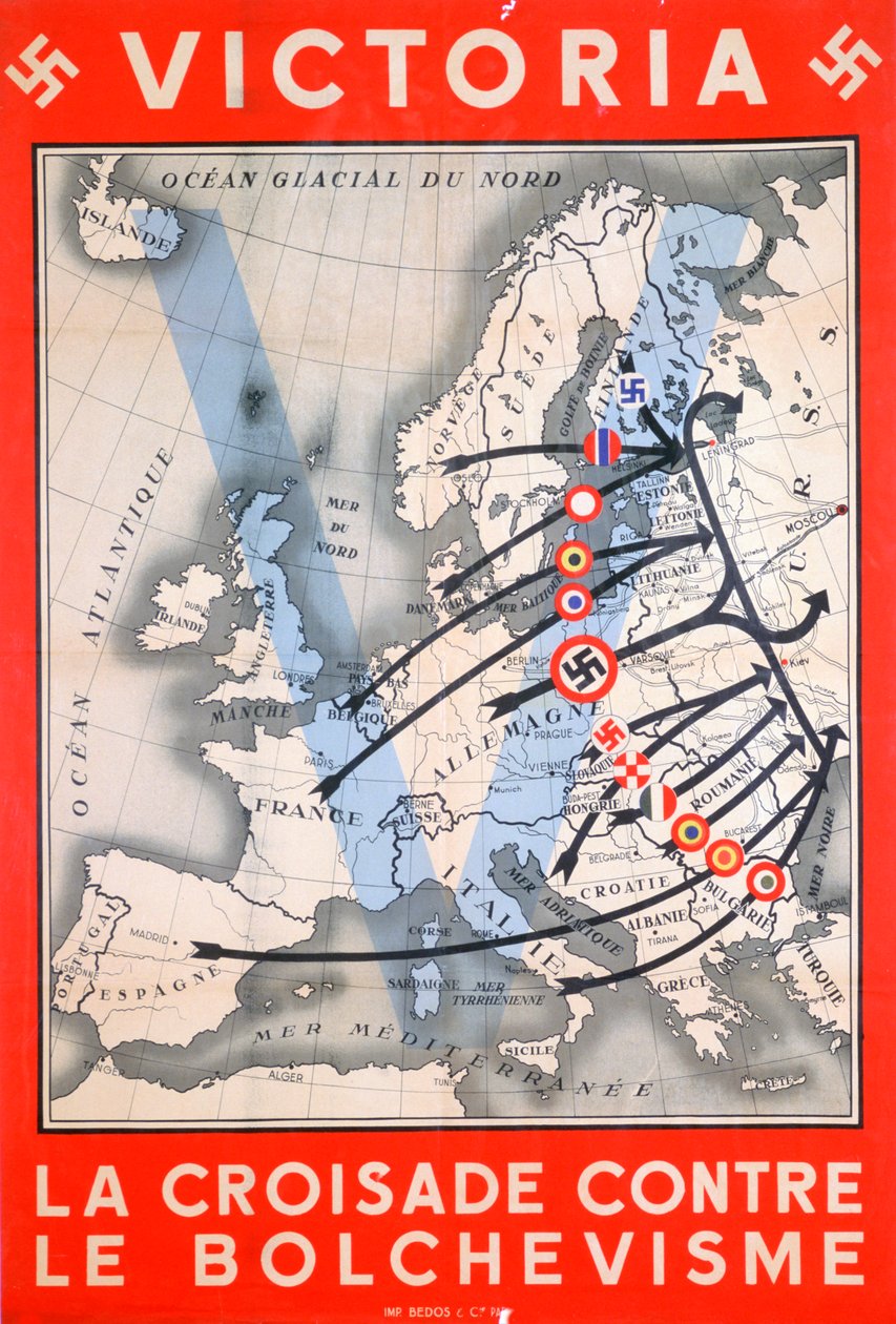 Seger, korståget mot bolsjevismen, 1941-1944 av Unbekannt