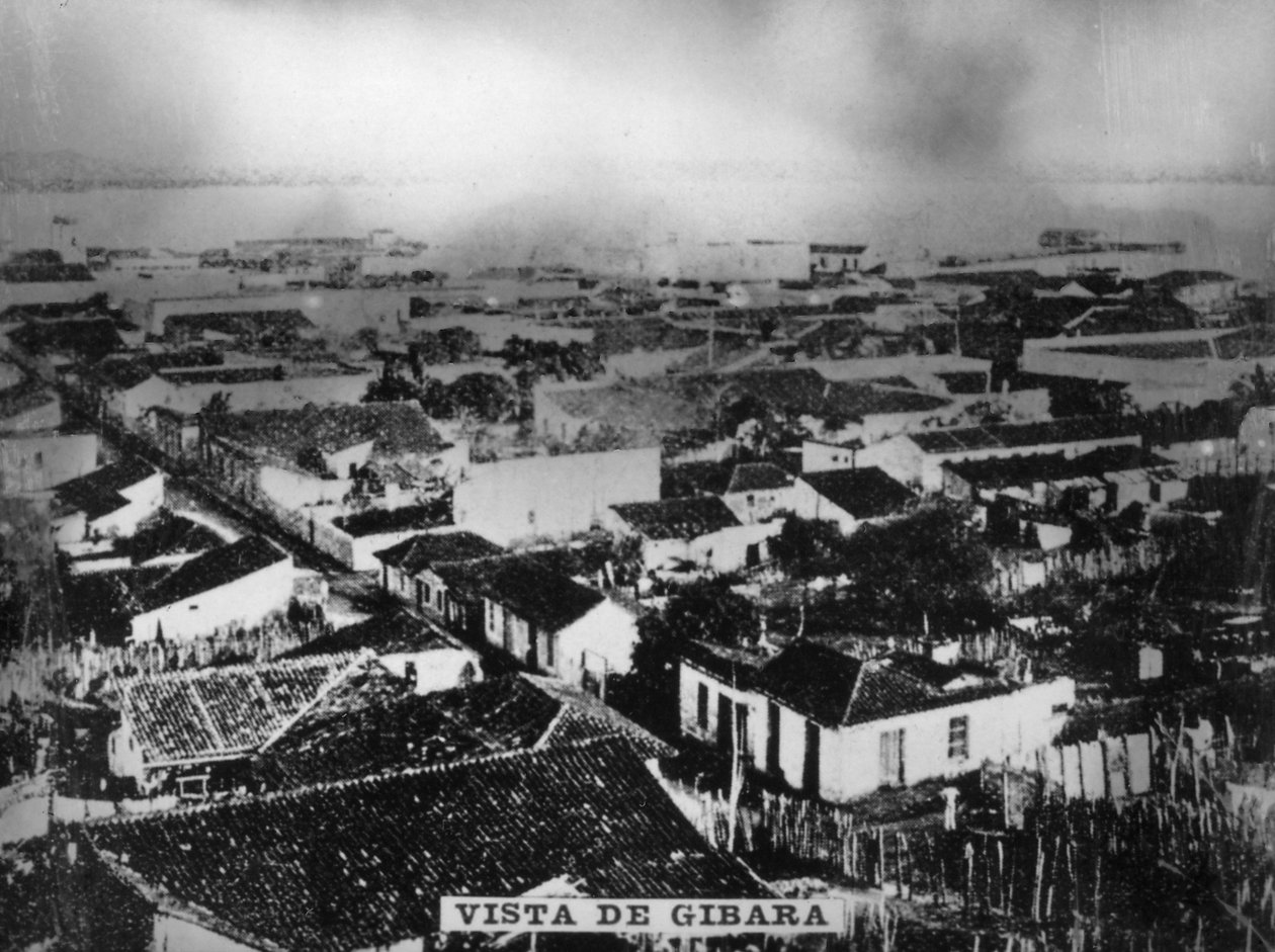Utsikt över Gibara, 1898, 1920-talet av Unbekannt