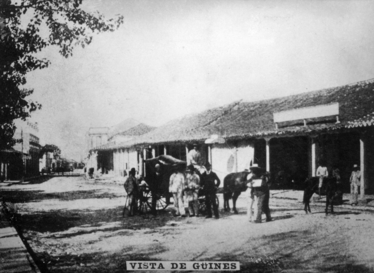 Utsikt över Guines, 1897, 1920-talet av Unbekannt