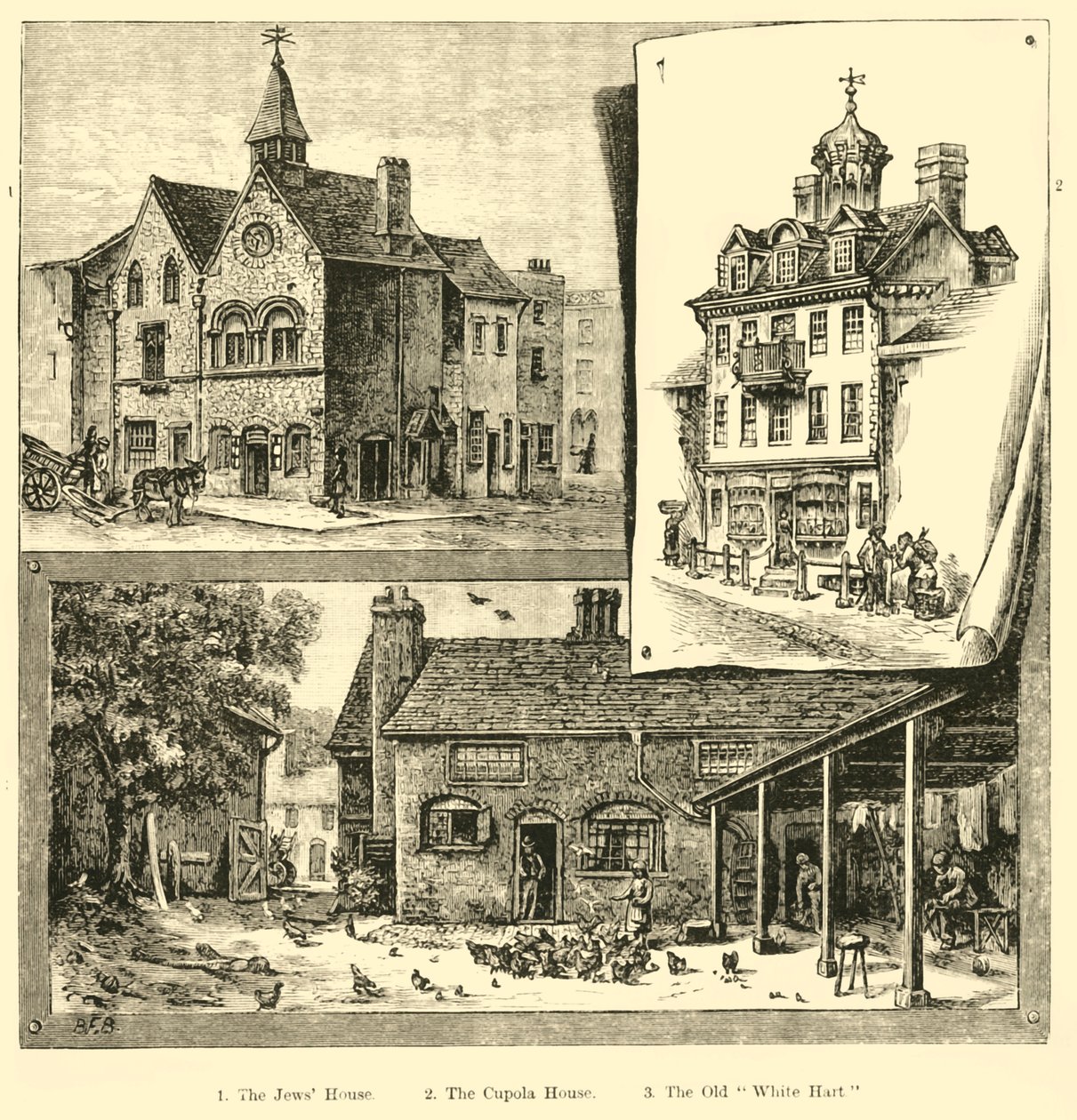Utsikter i Bury, 1898. av Unbekannt