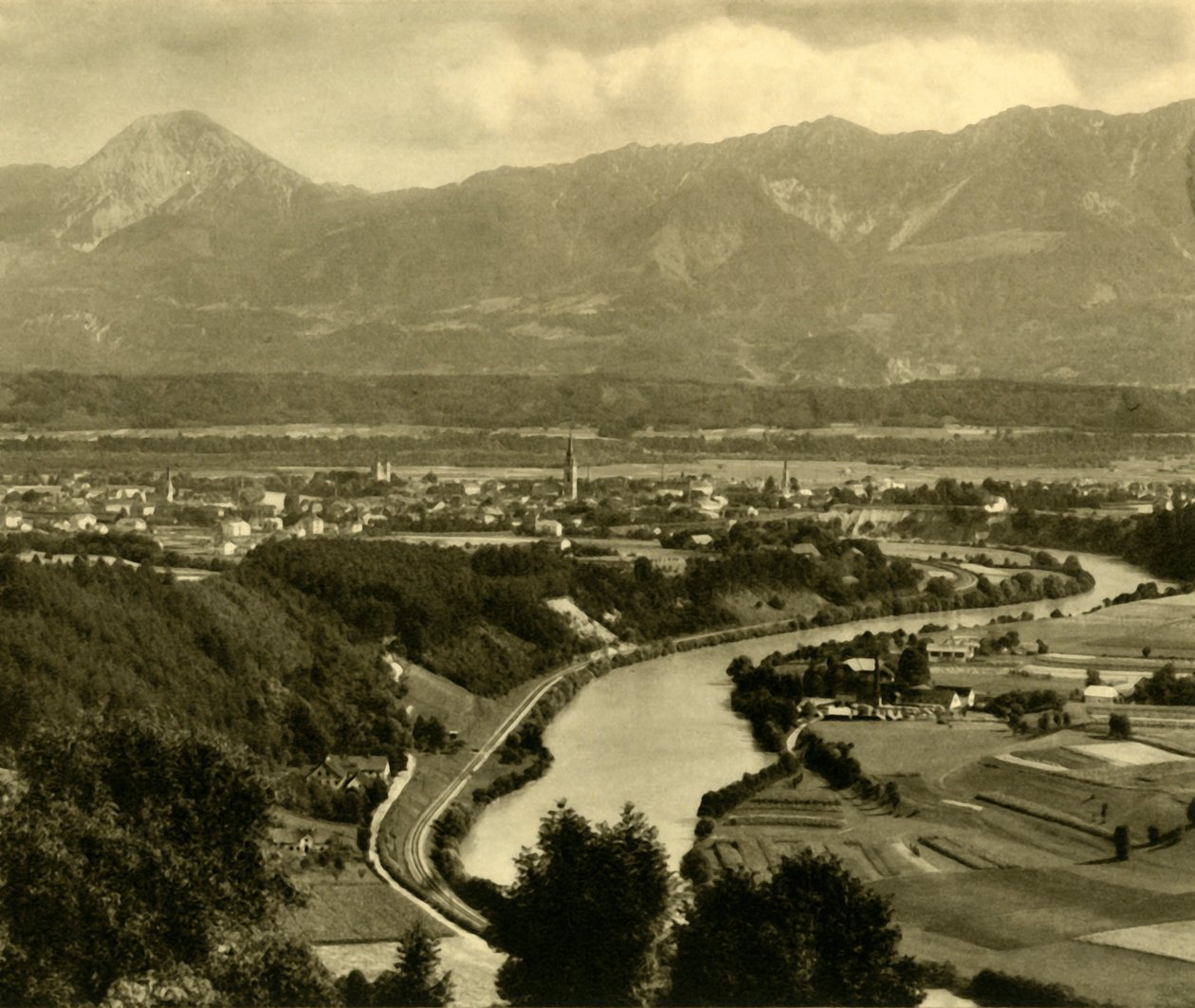 Villach, Kärnten, Österrike, c1935. av Unbekannt