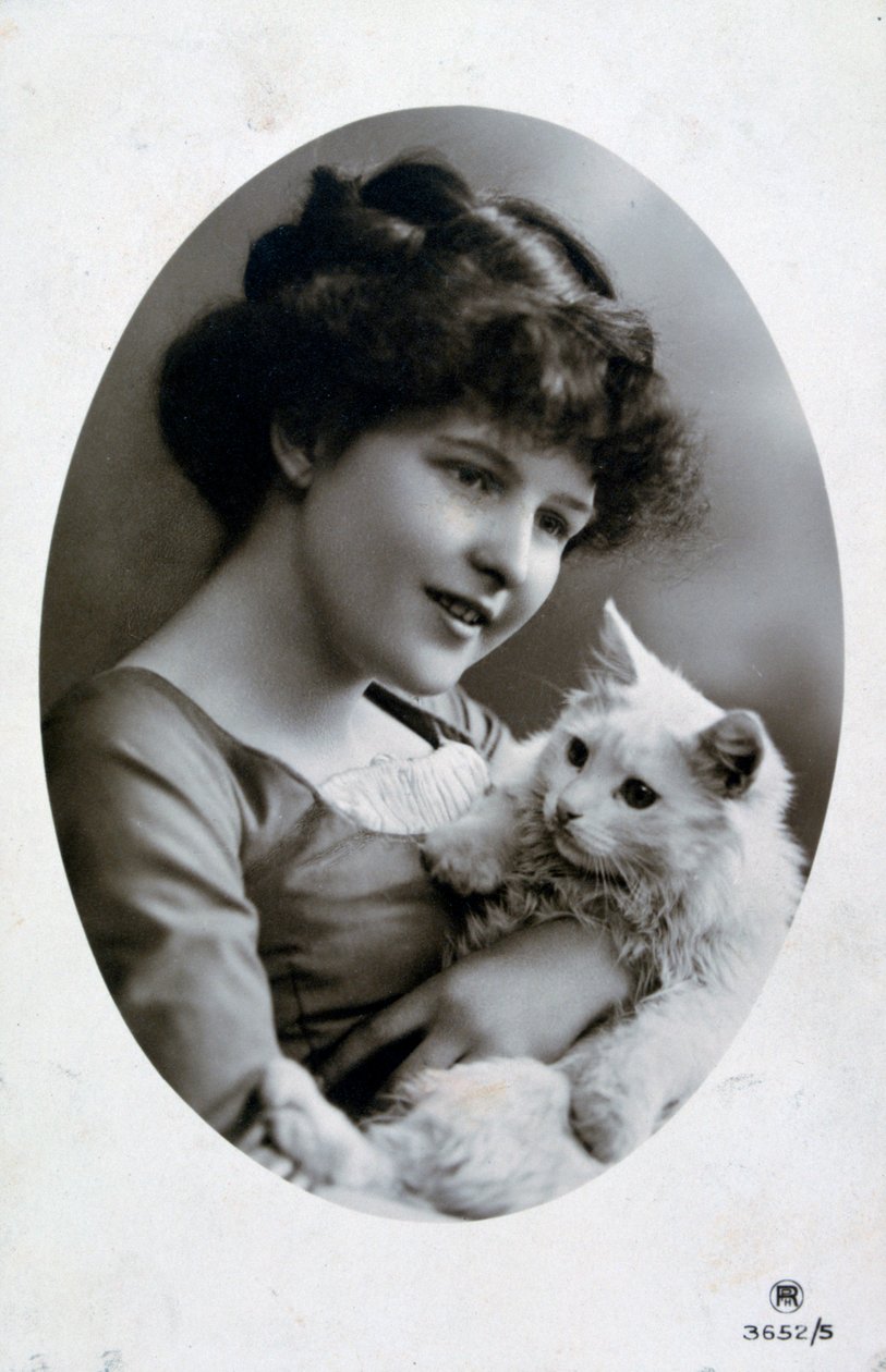 Vintage franskt vykort, c1900 av Unbekannt