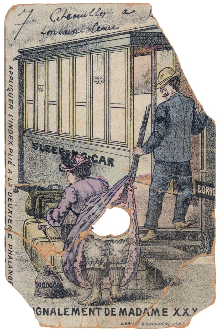Vintage franskt vykort, c1900 av Unbekannt
