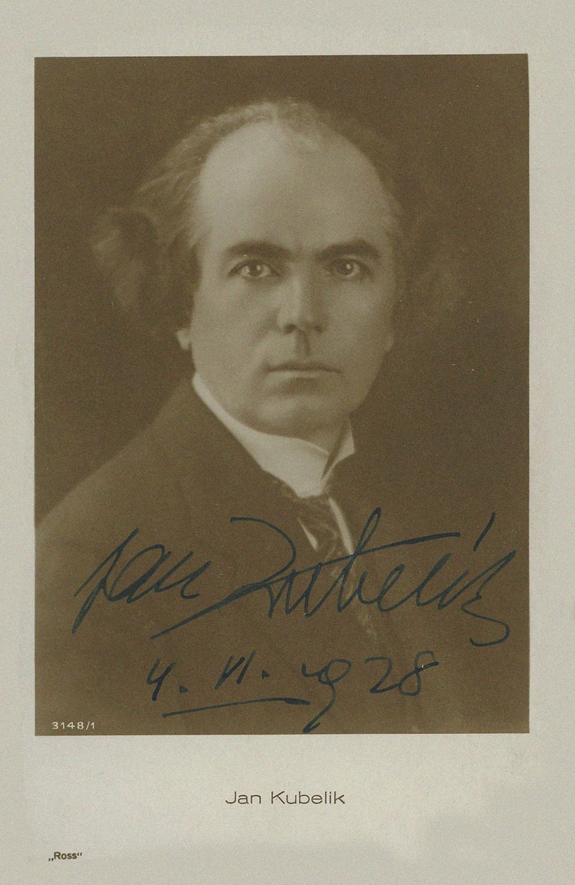 Violinisten och kompositören Jan Kubelik 1880-1940, 1928. av Unbekannt