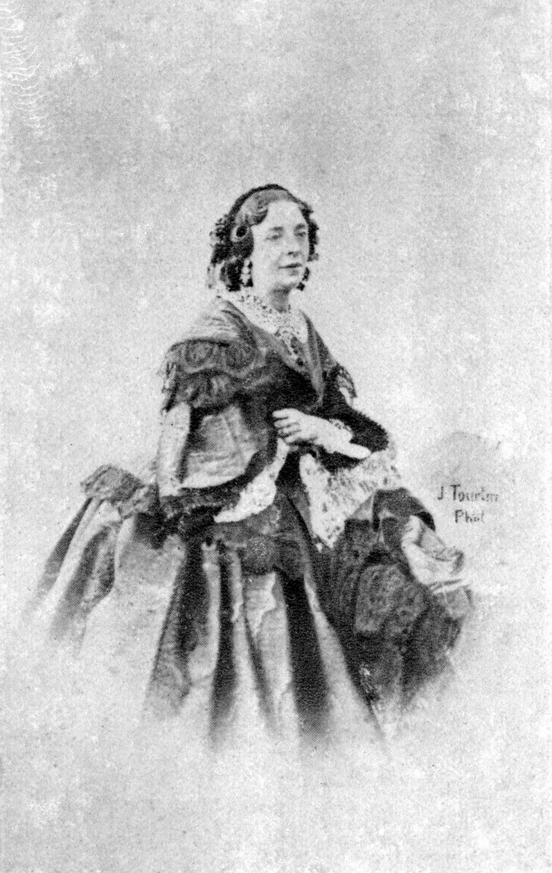 Virginie Dejazet, fransk skådespelerska, c1845-1875 av Unbekannt