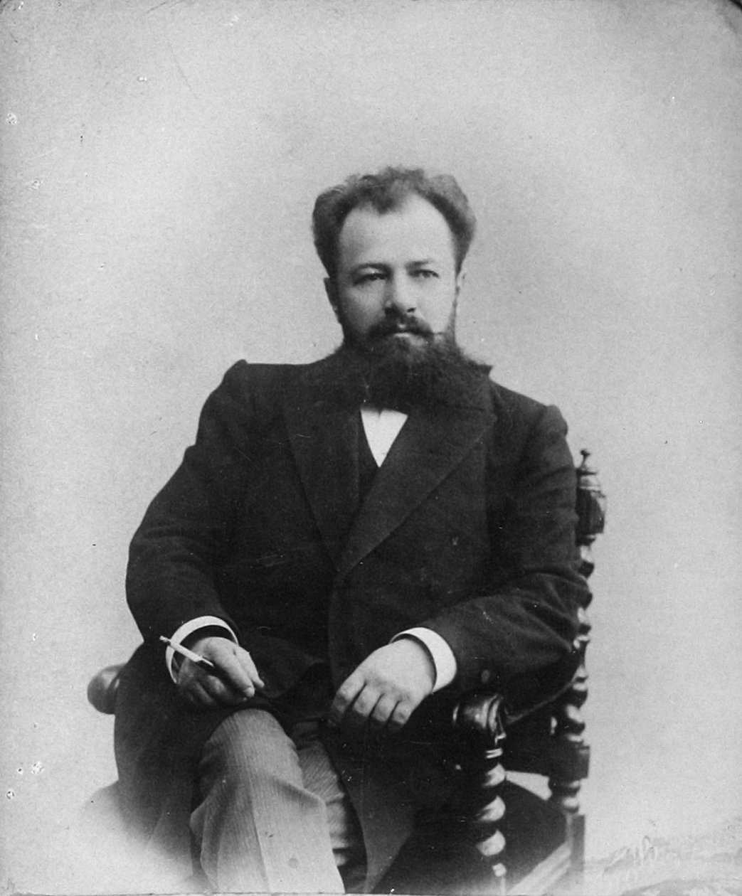 Vladimir Nemirovich-Danchenko, rysk teaterchef, 1896 av Unbekannt