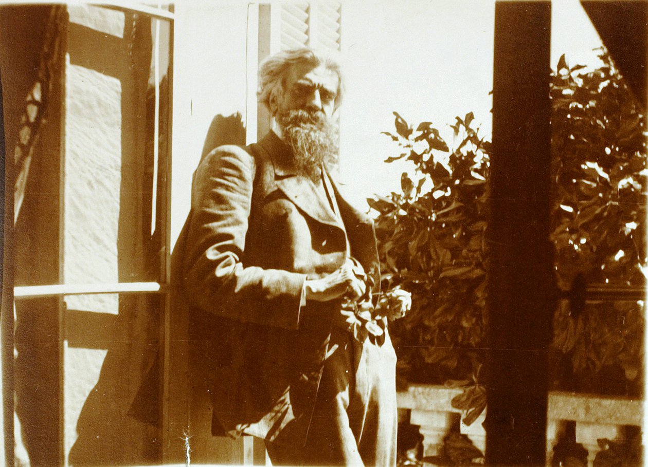 Vladimir Solovyov, rysk filosof, poet och litteraturkritiker, Cannes, Frankrike, 1899 av Unbekannt