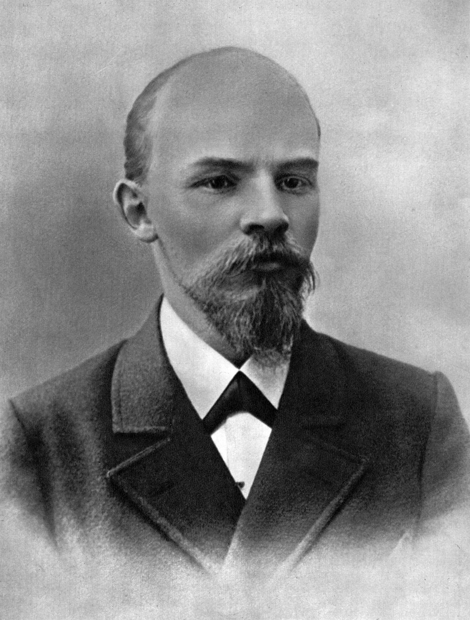 Vladimir Ulyanov Lenin, rysk bolsjevikrevolutionär, Moskva, Ryssland, februari 1900 av Unbekannt
