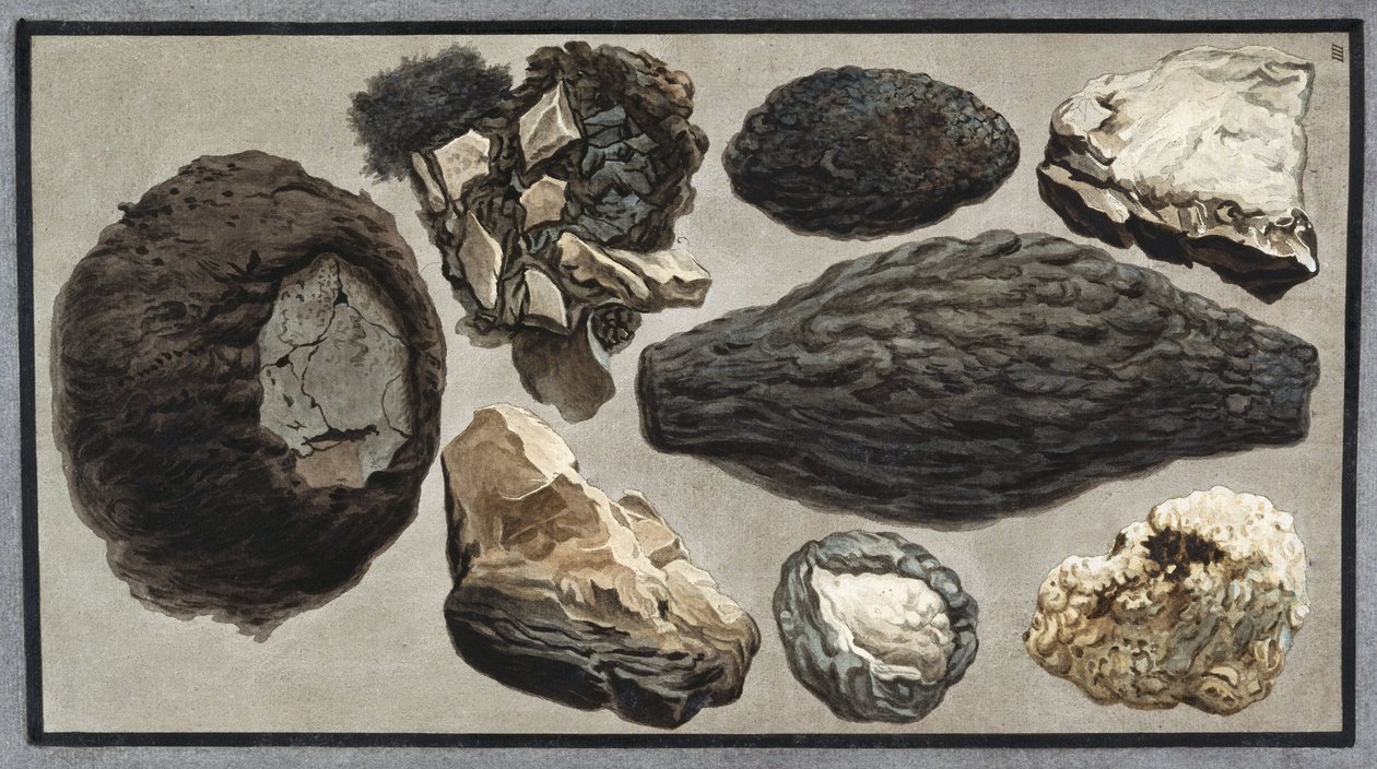 Vulkaniskt material från Vesuvius av Unbekannt
