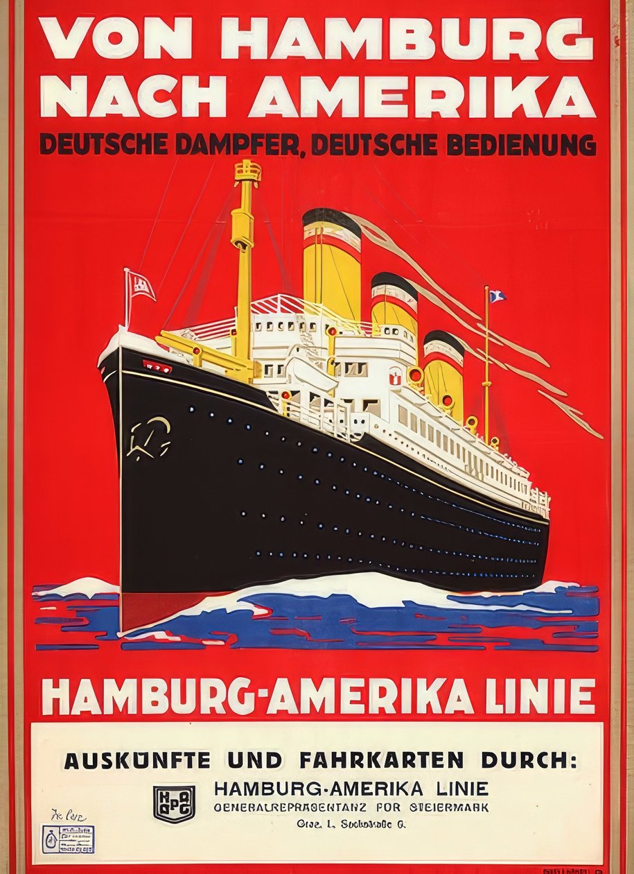 Från Hamburg till Amerika. Österrike, Graz, 1938-1939 (J. Weiner, Wien) av Unbekannt