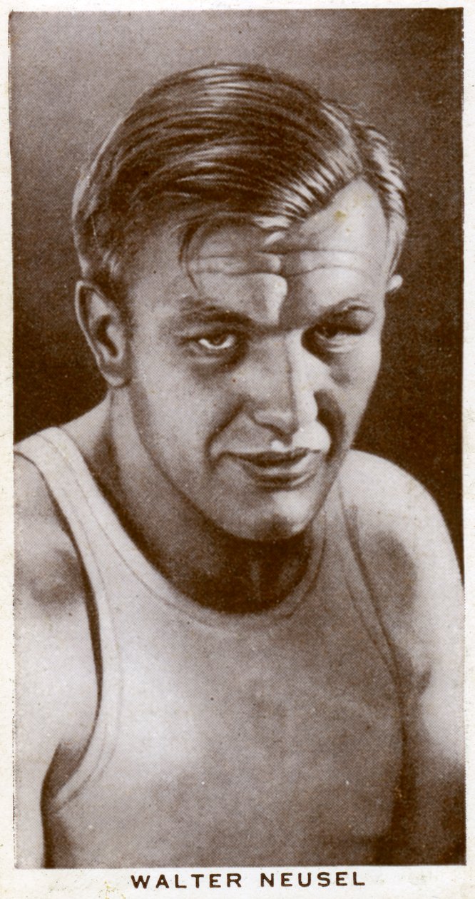 Walter Neusel, tysk boxare, 1938 av Unbekannt
